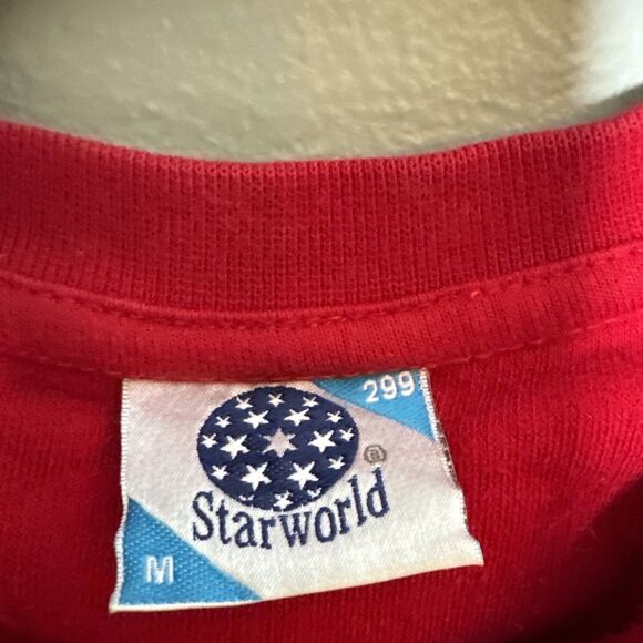Starworld University‎ Of London Red Sweatshirt Men’s / Adult Size Medium - Picture 4 of 10